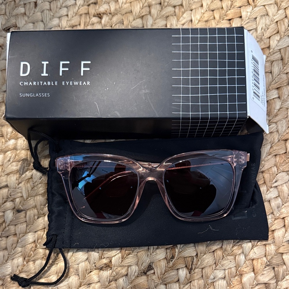 DIFF Hailey Sunglasses rose gold